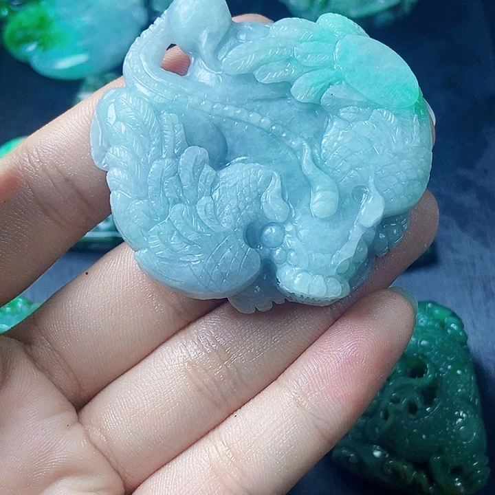 定制翡翠未镶嵌天然翡翠A货