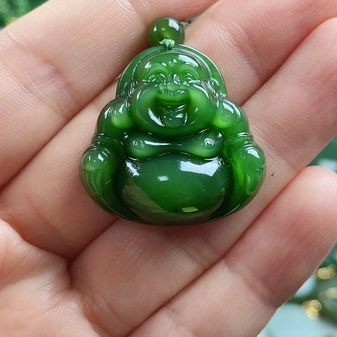阿***吖和田玉（碧玉）未镶嵌颈饰