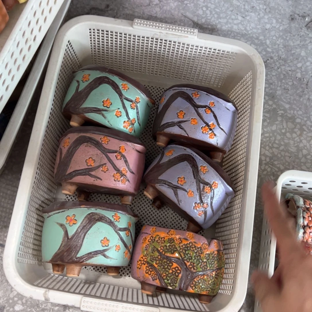 陶瓷多肉小花盆@@764