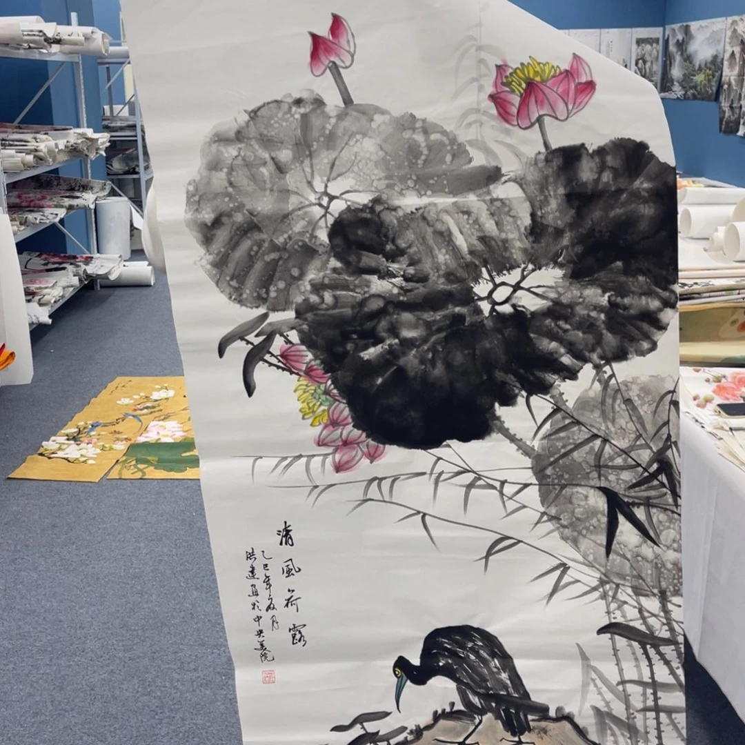 国画纯手绘作品图