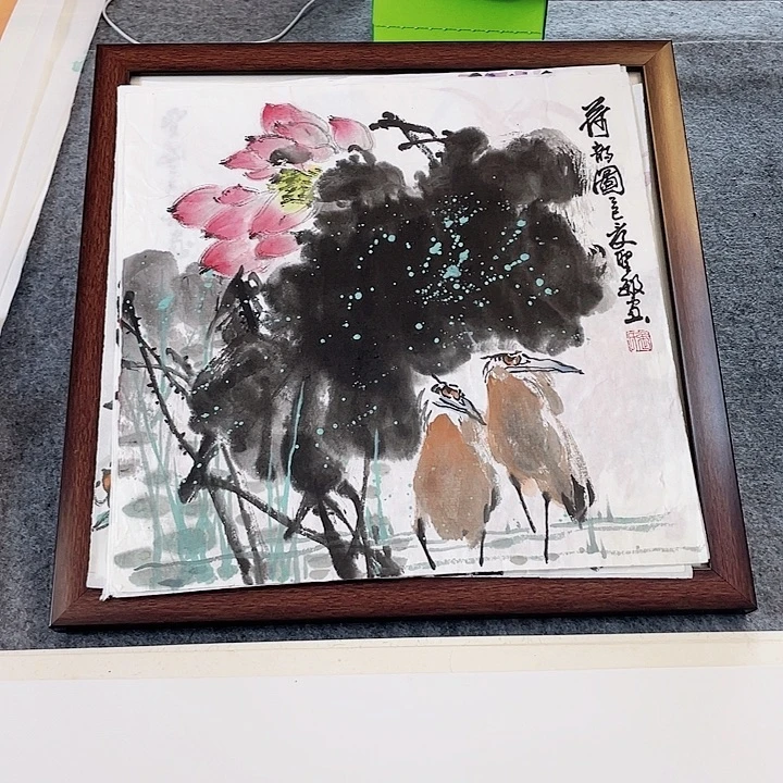 国画张圣敏先生纯手绘作品