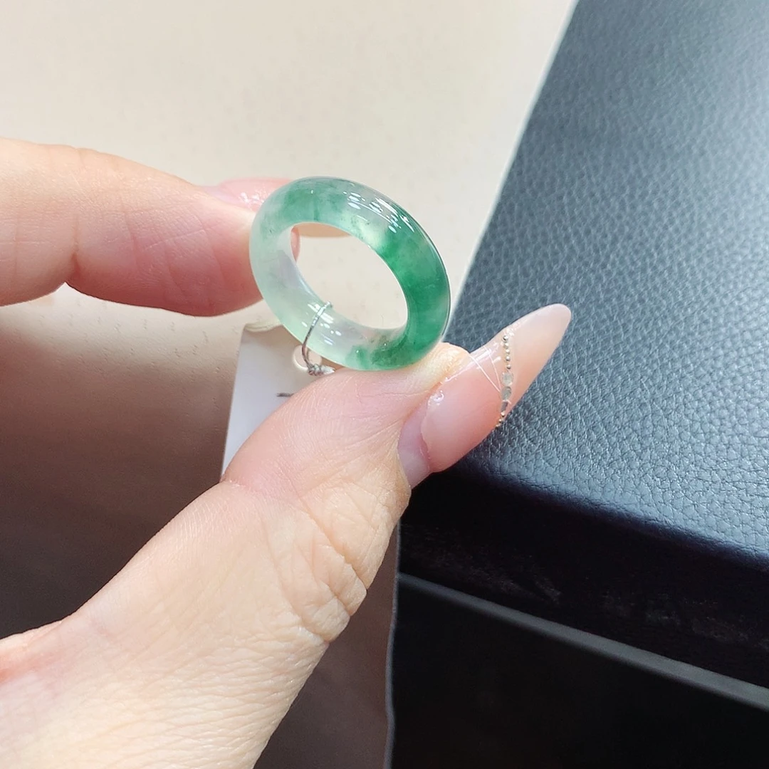 未镶嵌戒指翡翠7号