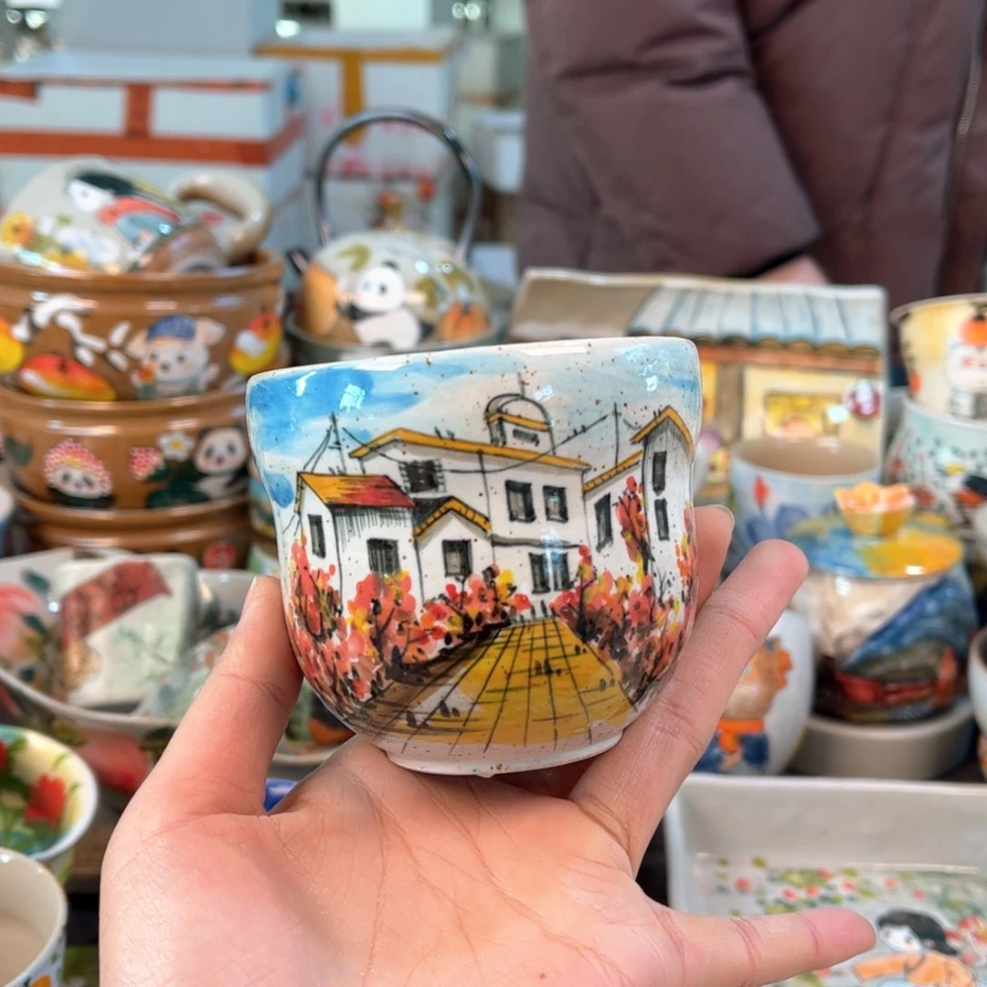 景德镇陶瓷手工杯