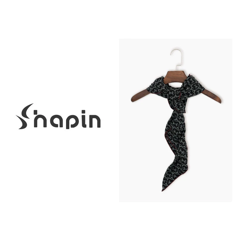 不掉色女简约纯欲风波点轻奢丝巾森系休闲碎花围巾SMR2508