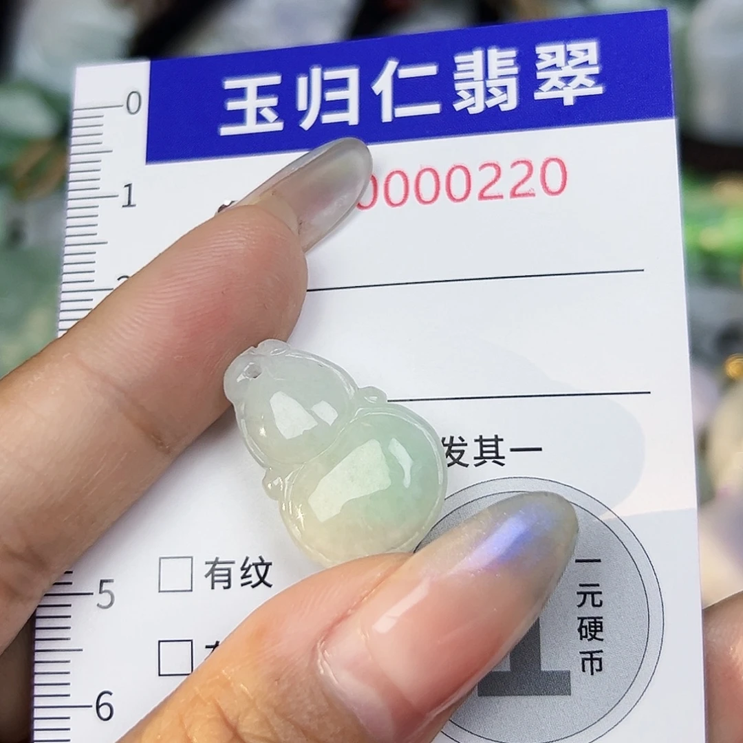 翡翠未镶嵌吊坠(不含链)111