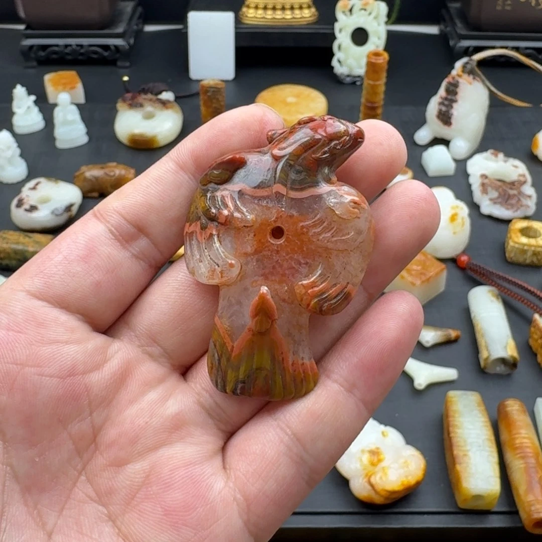 玛瑙/玉髓颈饰未镶嵌过**忘