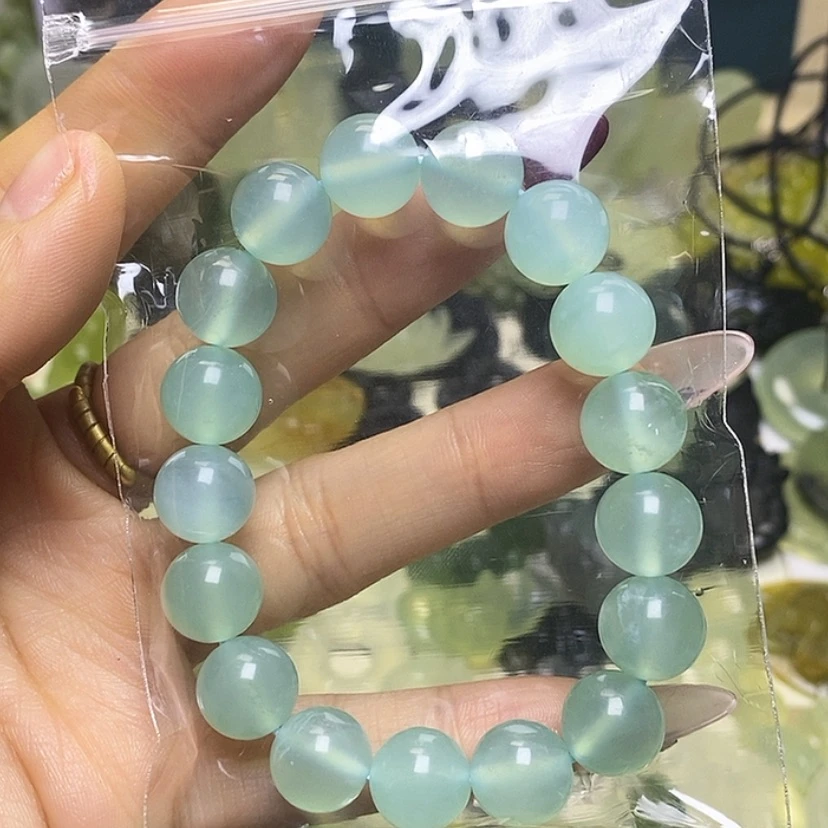 【闪购商品】蛇纹石玉颈饰未镶嵌温***光