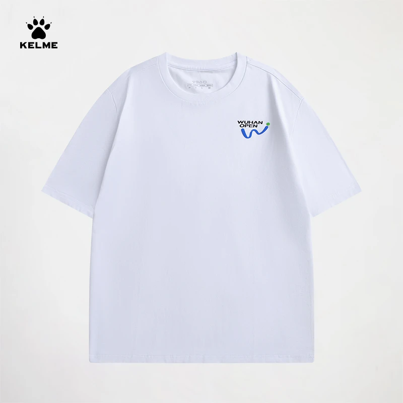 卡尔美【武网T恤】圆领夏季短袖甄选上衣户外情侣舒适宽松运动半袖