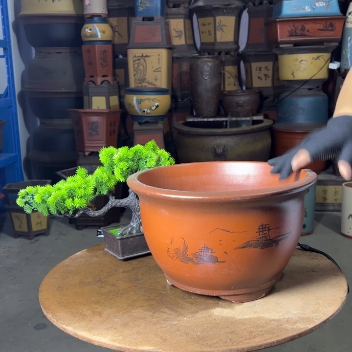 30紫气东来花盆花盆