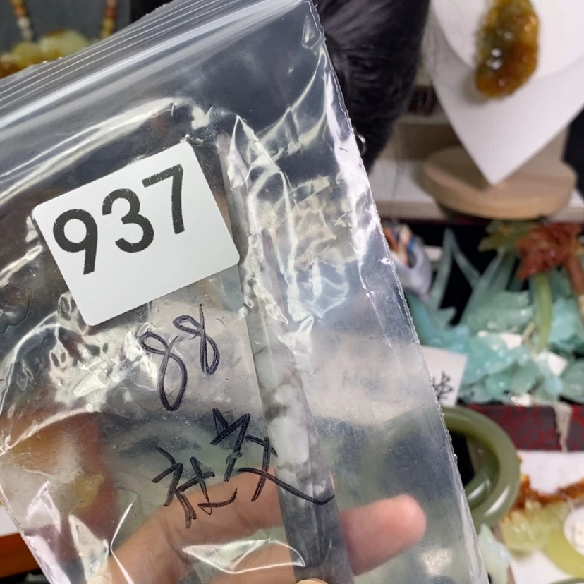 【闪购商品】岫玉发饰未镶嵌社***匪