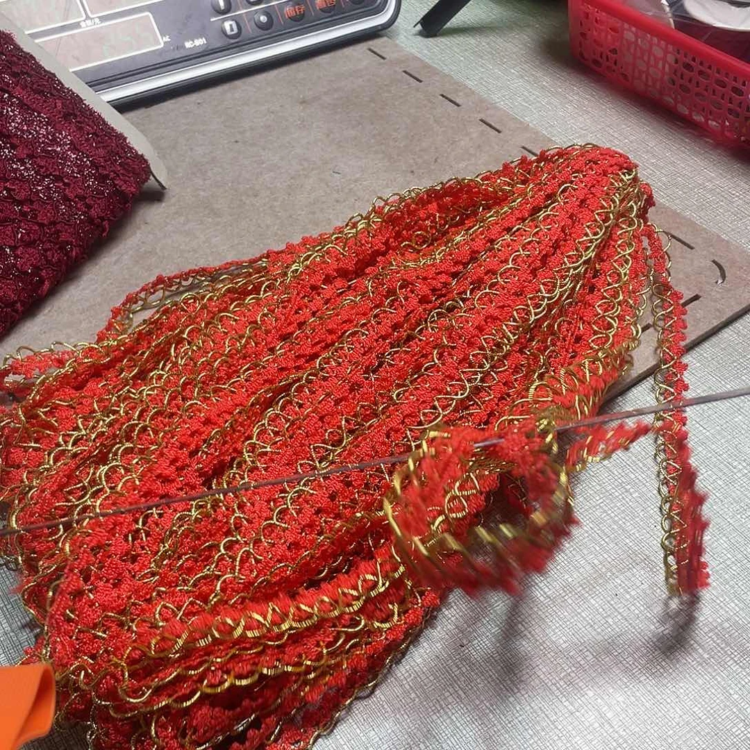 无纺布直播链接花边辅料