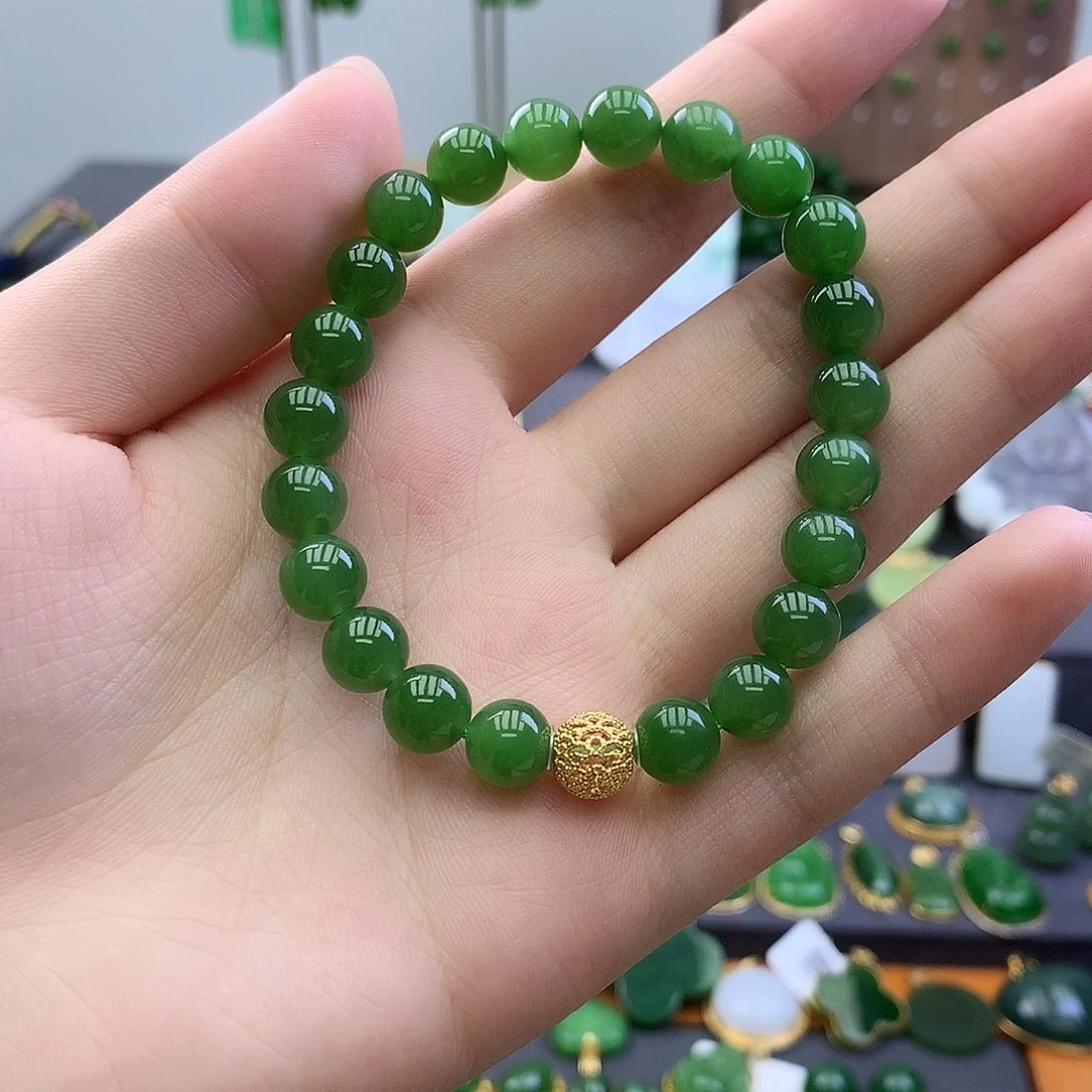 未镶嵌手链和田玉（碧玉）