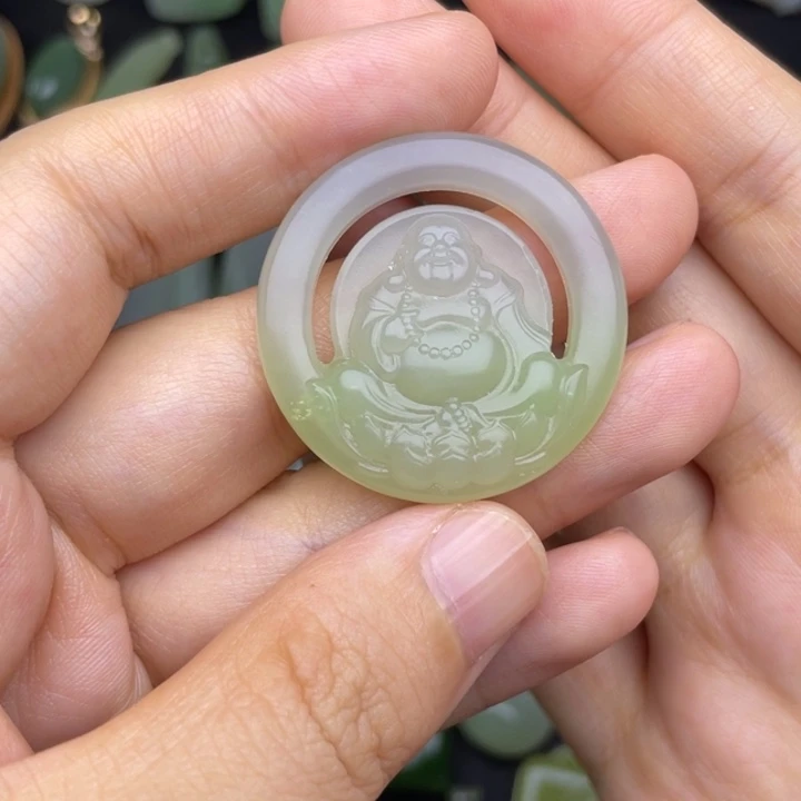 颈饰未镶嵌和田玉【****%