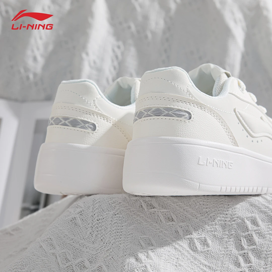 李宁女鞋官方正品元宝pure板鞋学生小白鞋时尚百搭休闲运动鞋子女