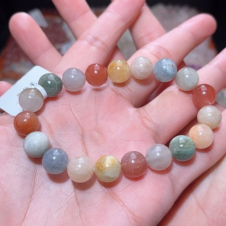水晶手链未镶嵌?****盒380号主图手串  10+