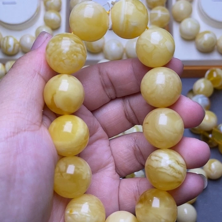 未镶嵌琥珀裸石蜜蜡27