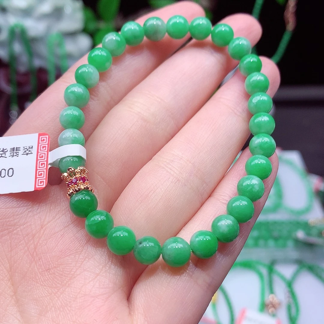 翡翠未镶嵌手链翡翠