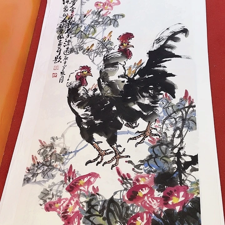 国画张圣敏先生纯手绘作品