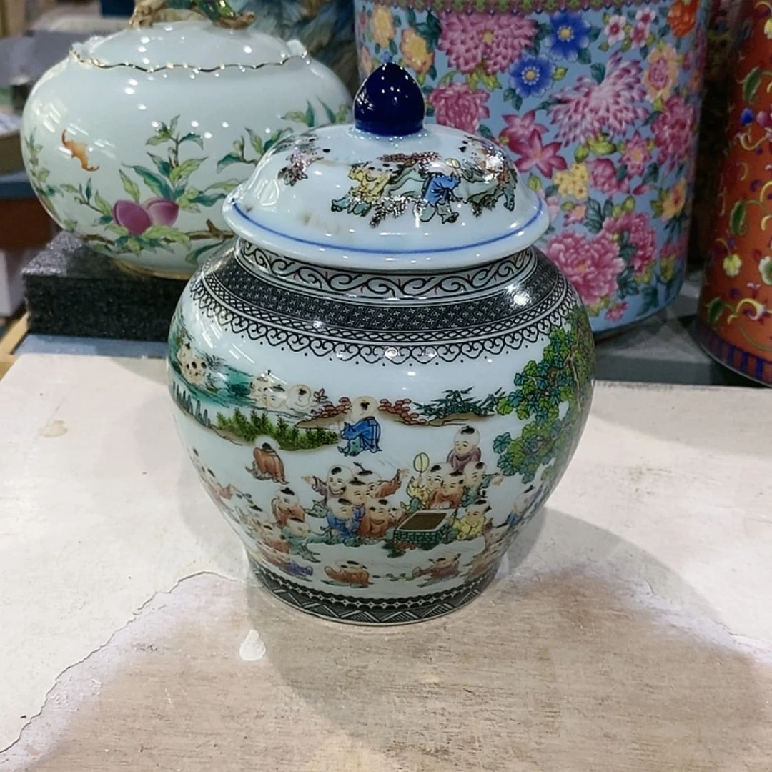 【闪购商品】罐茶叶罐陶瓷茶叶罐