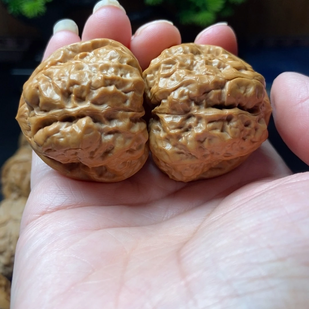 文玩核桃把件蛤蟆头38