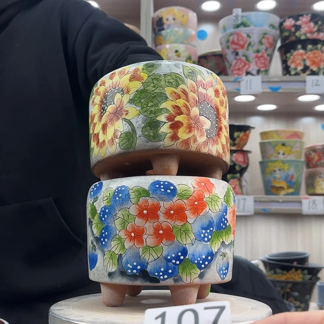 紫砂花盆瑕疵瑕疵107