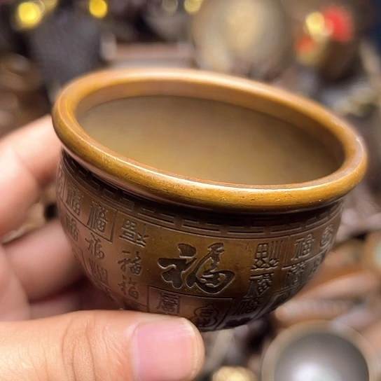 铜制文玩把玩物件