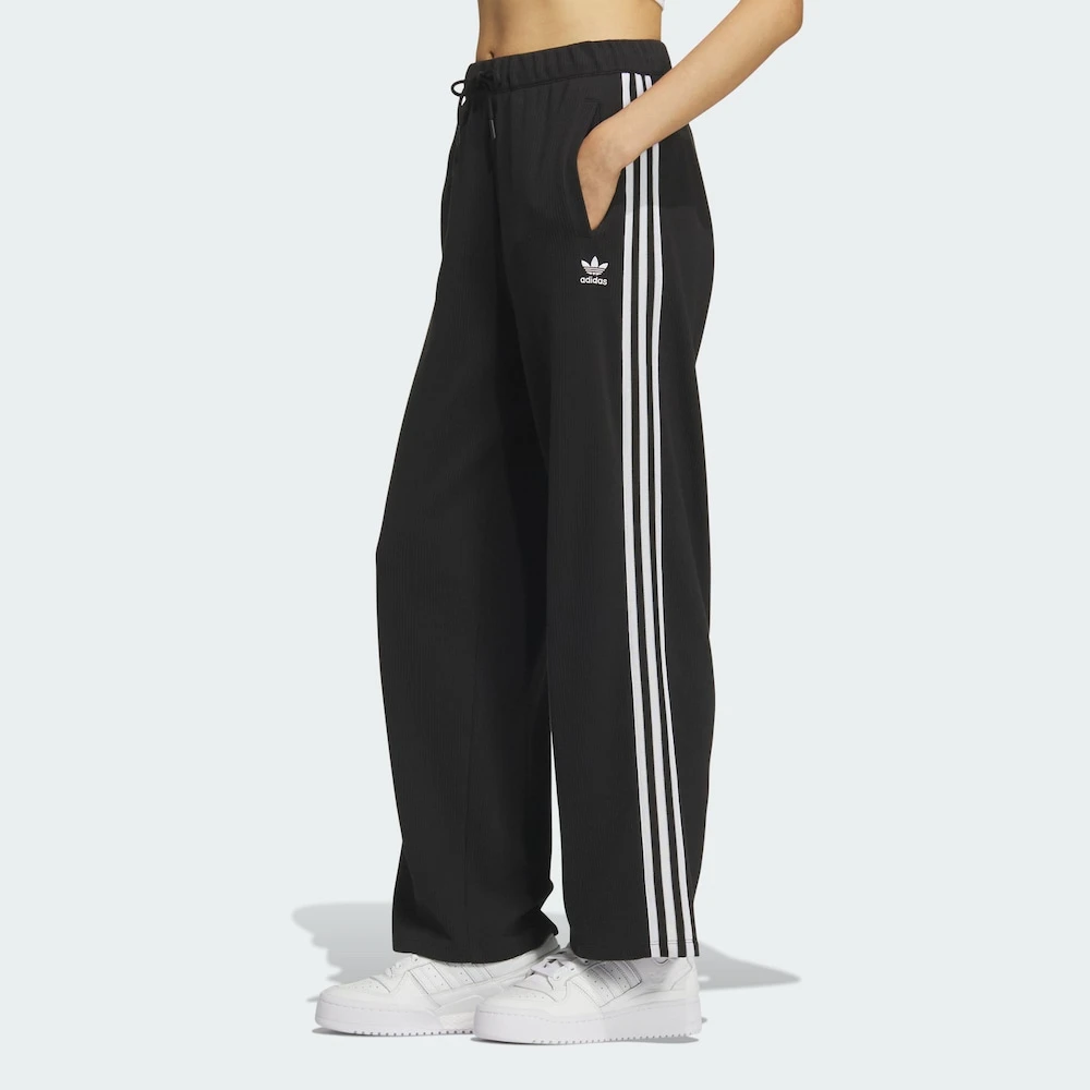 Adidas三叶草时尚休闲经典三条纹运动裤KS5960