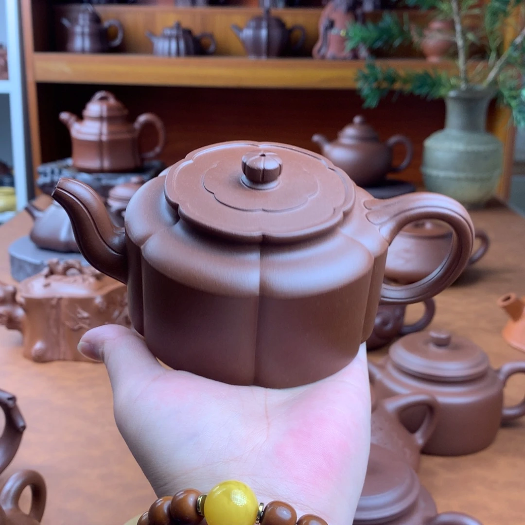 小***子茶壶紫砂周盘容量300