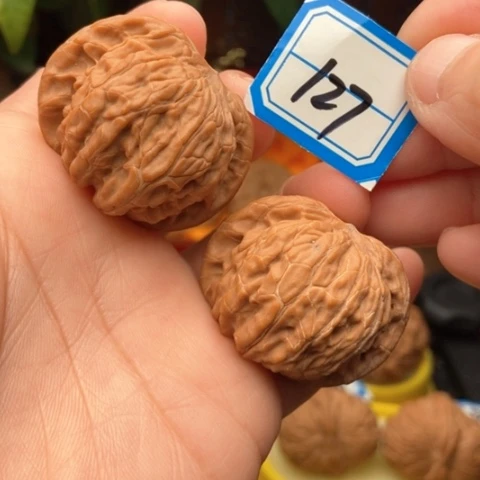 文玩核桃吊坠磨盘38.5