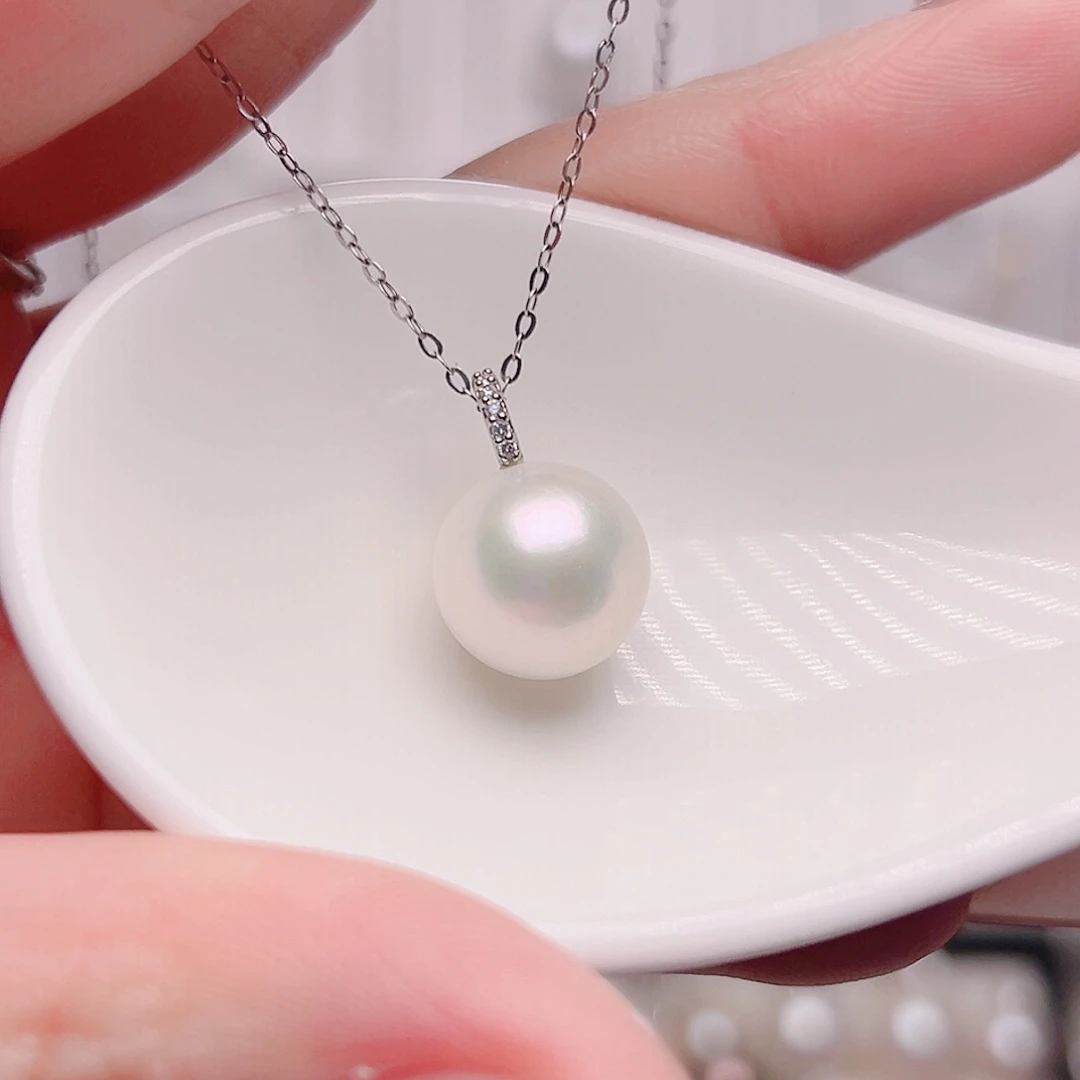 淡水珍珠未镶嵌吊坠(赠链)