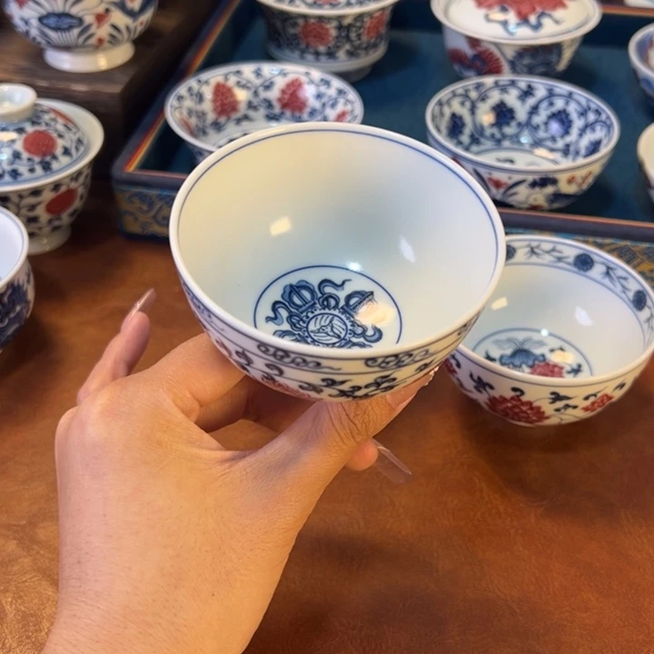 瓷片景德镇陶瓷手工手绘