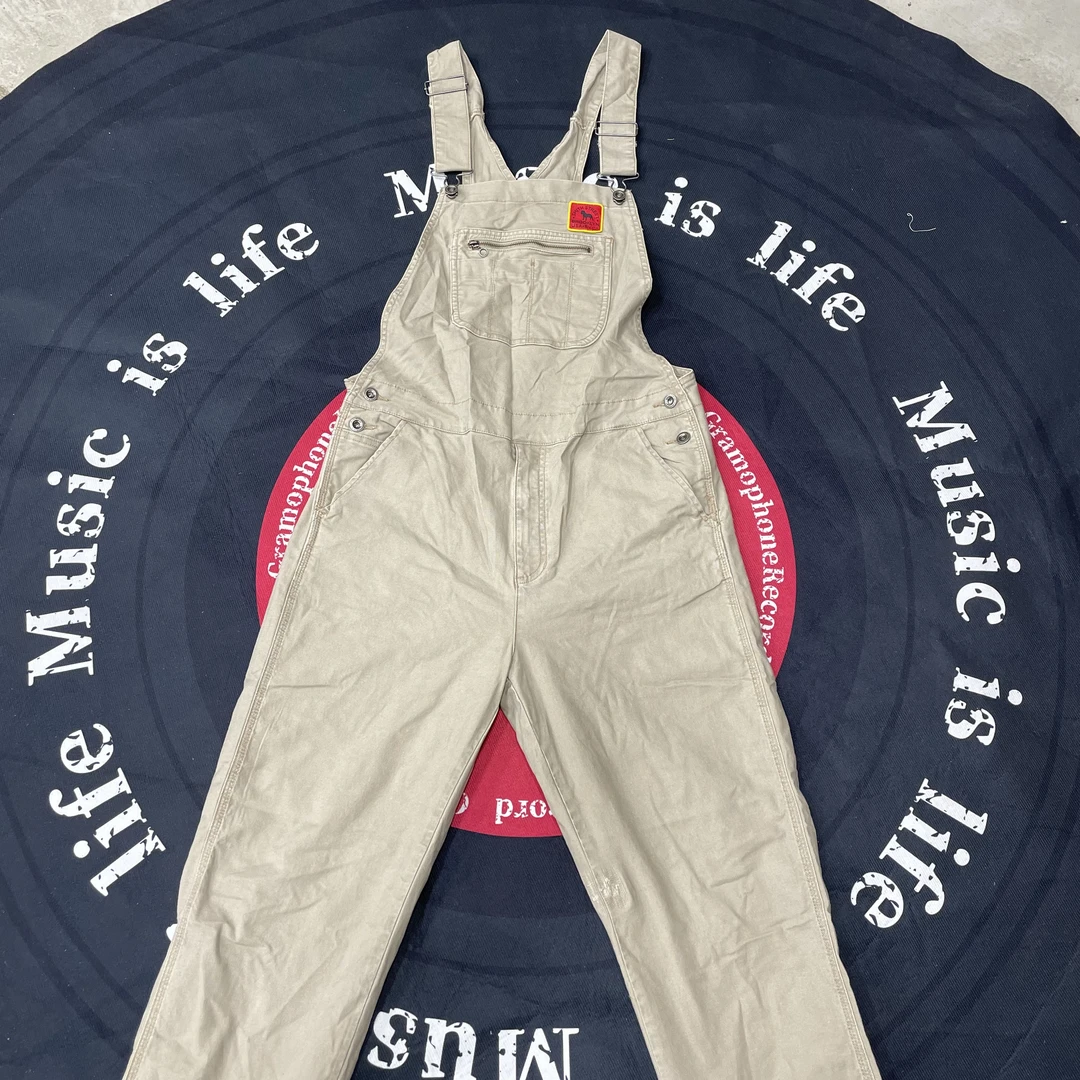 BFOV     美式复古夏季背带裤