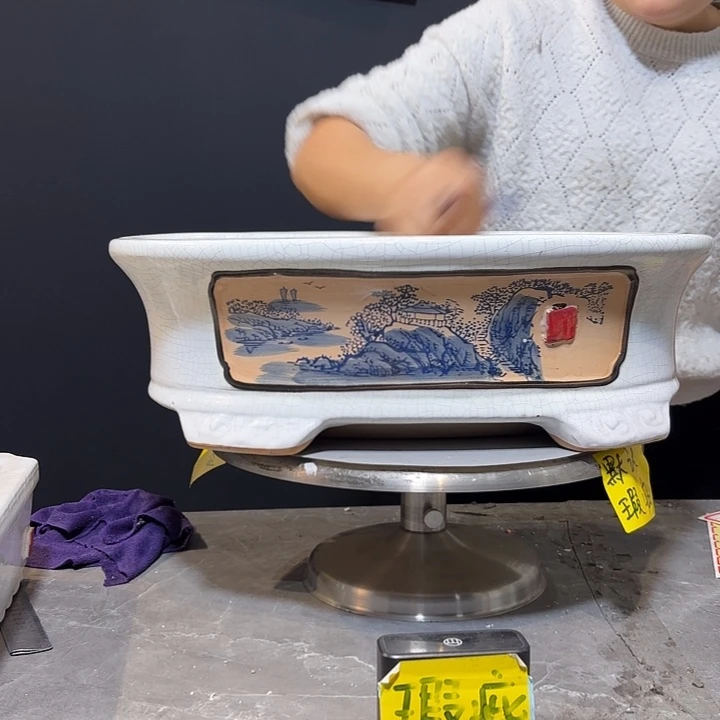 纳***板陶瓷盆盆景盆景盆景盆