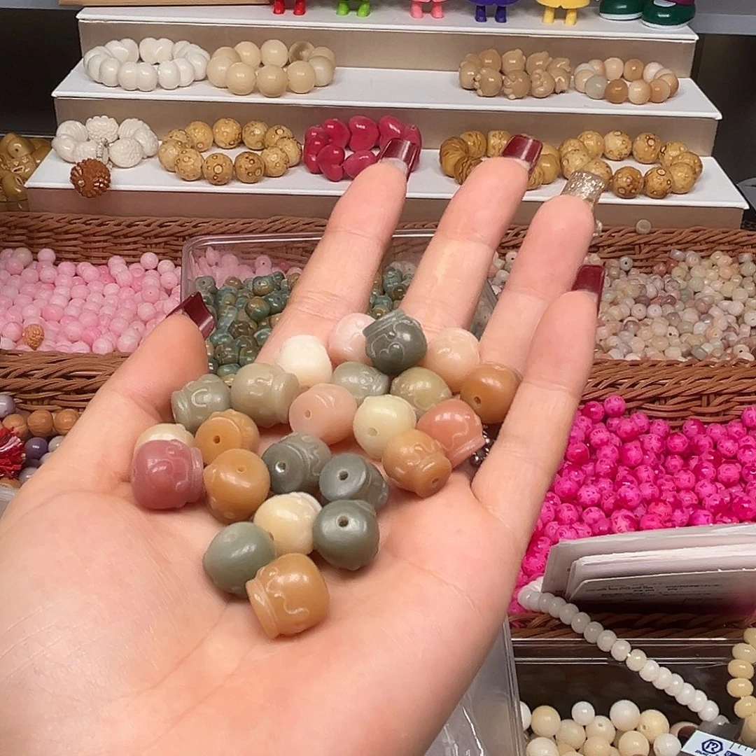 手串菩提根/象牙果多宝爱心蜜罐23颗