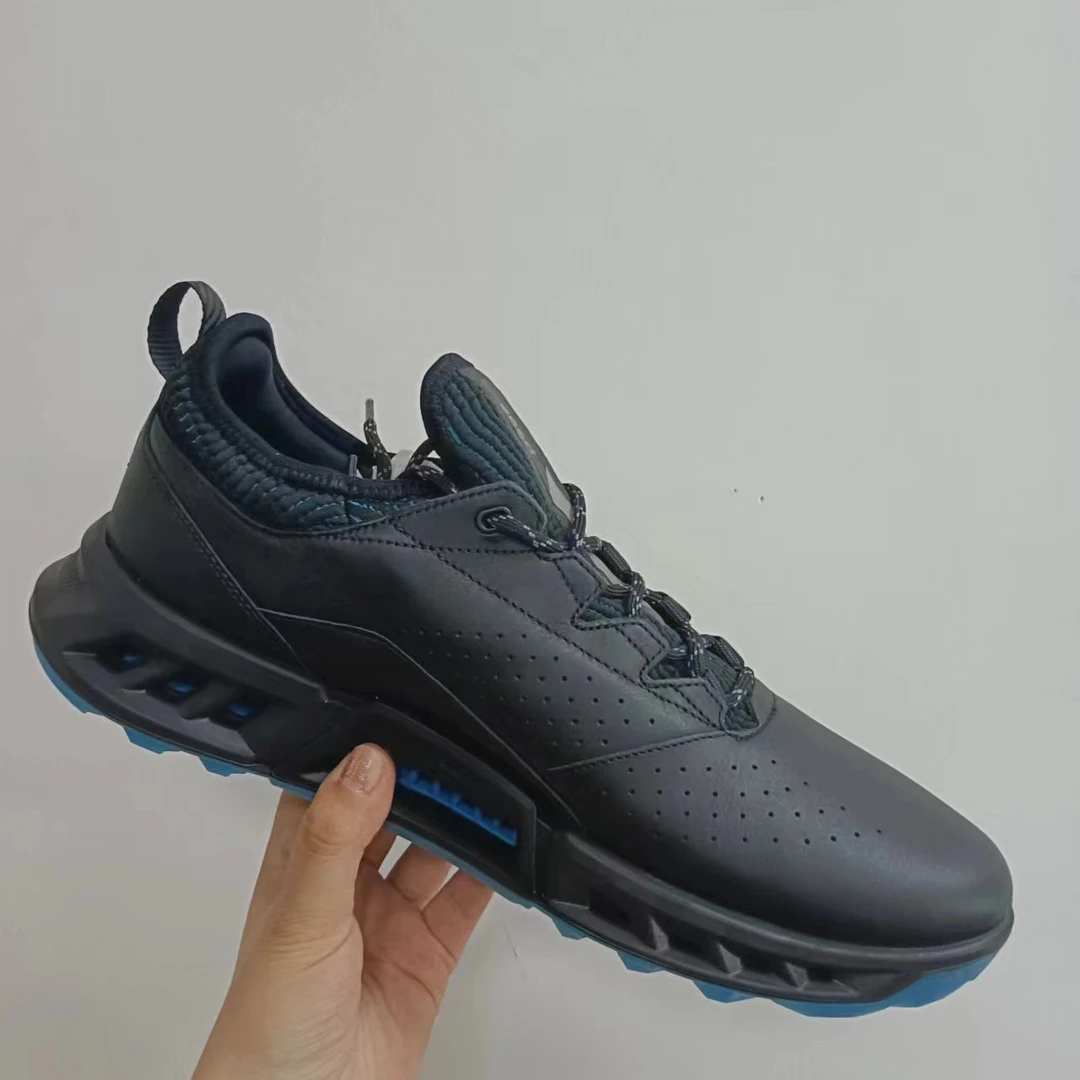 蘑菇国现~ECCO/爱步健步C4牛皮高尔夫休闲鞋130404