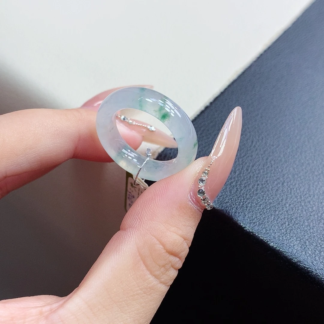 翡翠戒指未镶嵌15号