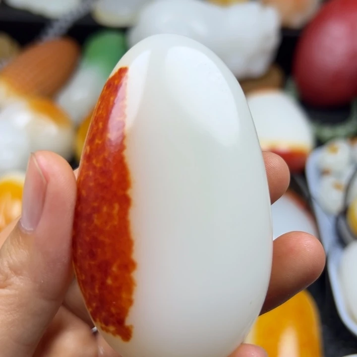 新疆戈壁五彩石金丝