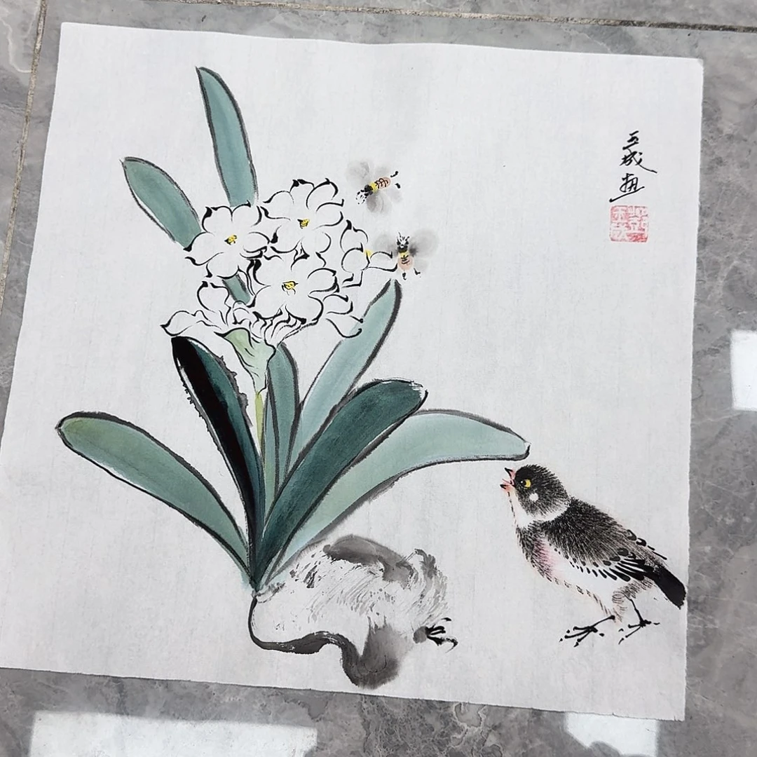 国画国画作品欣赏 33*33