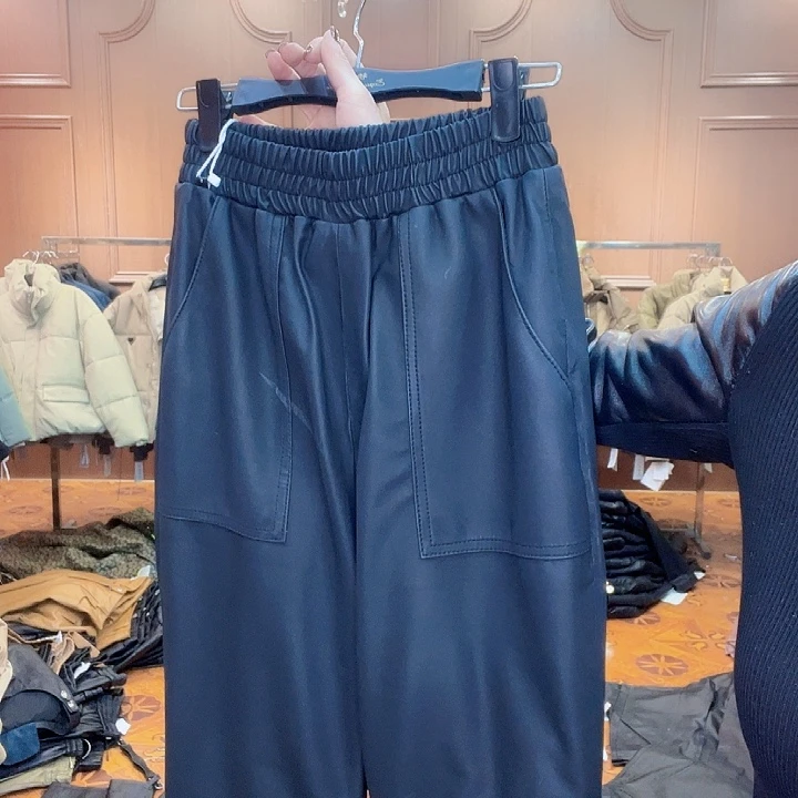 140……150斤皮羽绒裤