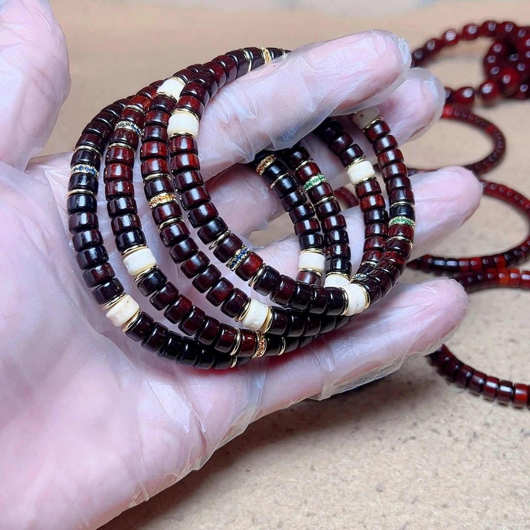 小叶紫檀手串/手链47diy福利
