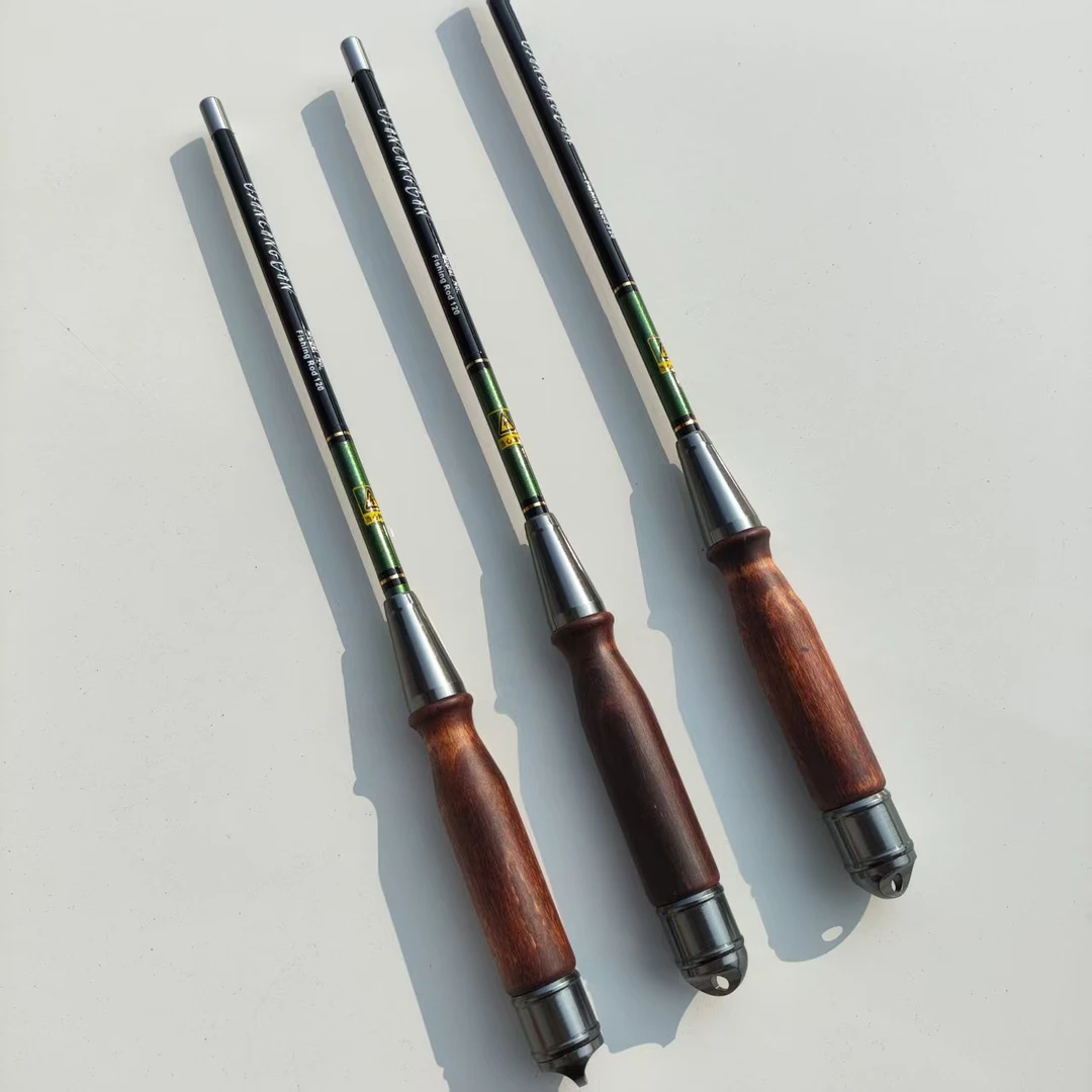 橄榄绿典藏版超短26公分小物鰟皮手杆