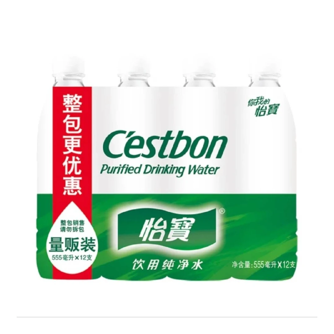 怡宝饮用纯净水(555ml*12瓶)6660ml/箱