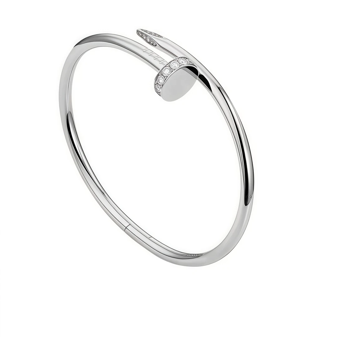 铜合金手镯 钉子手镯轻奢小众男女个性高级设计感时尚百搭手饰品