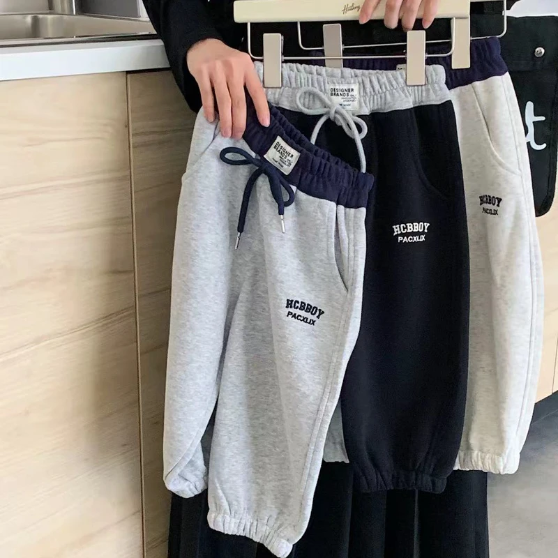 【现货】郝叔童品秋季上新高货韩版洋气2025时尚百搭针织长裤hc5312