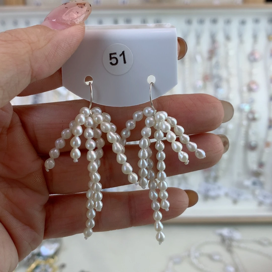 未镶嵌耳饰淡水珍珠