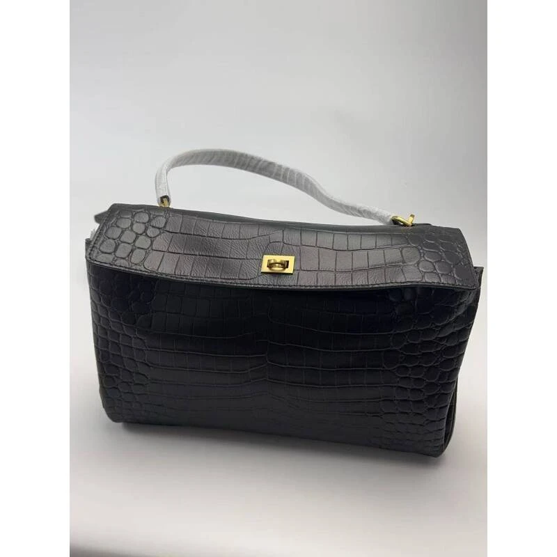 【鳄鱼纹RD】女士经典百搭手提通勤时尚手提包