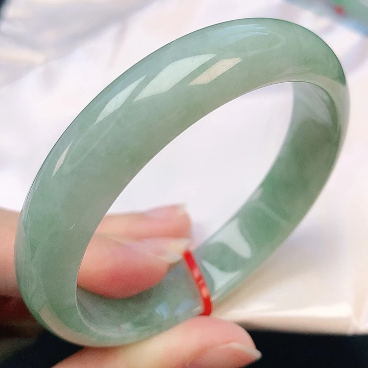 翡翠手镯未镶嵌57圈口600193