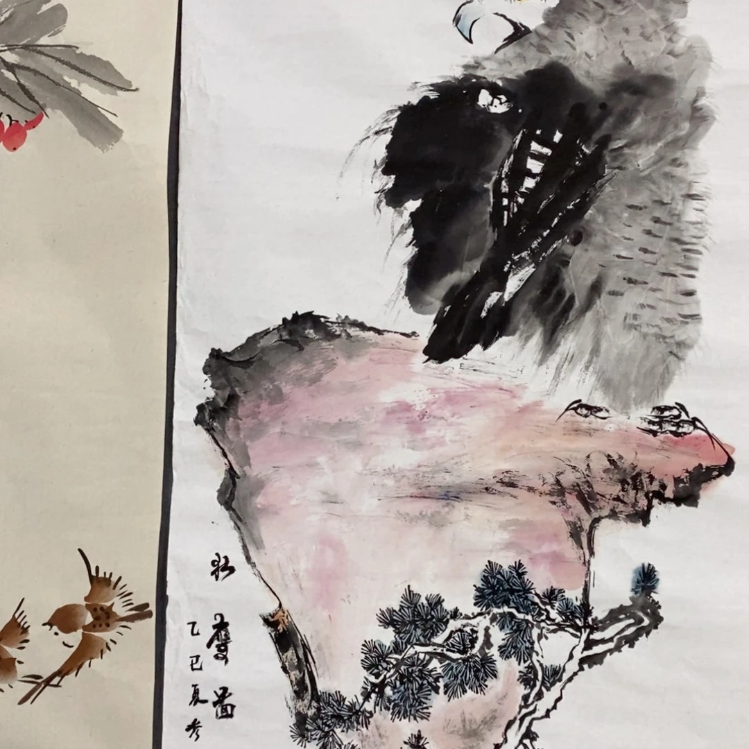 国画夏秀红老师绘画