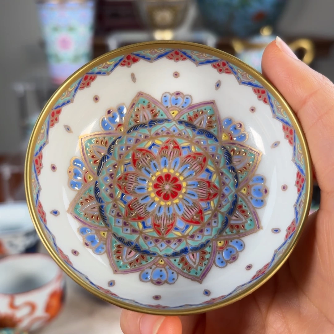 陶纯手工手绘 高端茶器