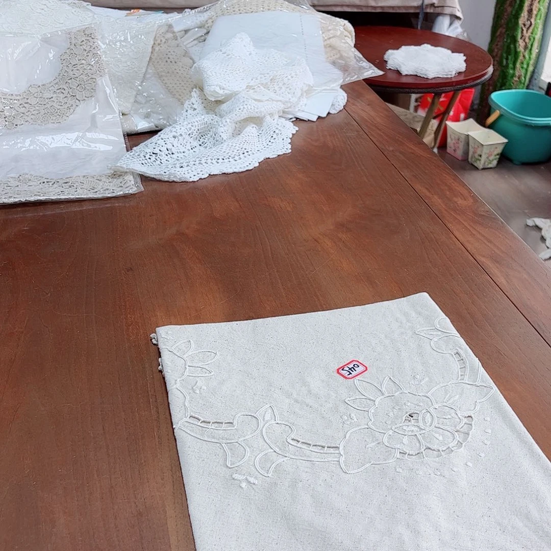 毛绒亚麻棉045-85厘米圆